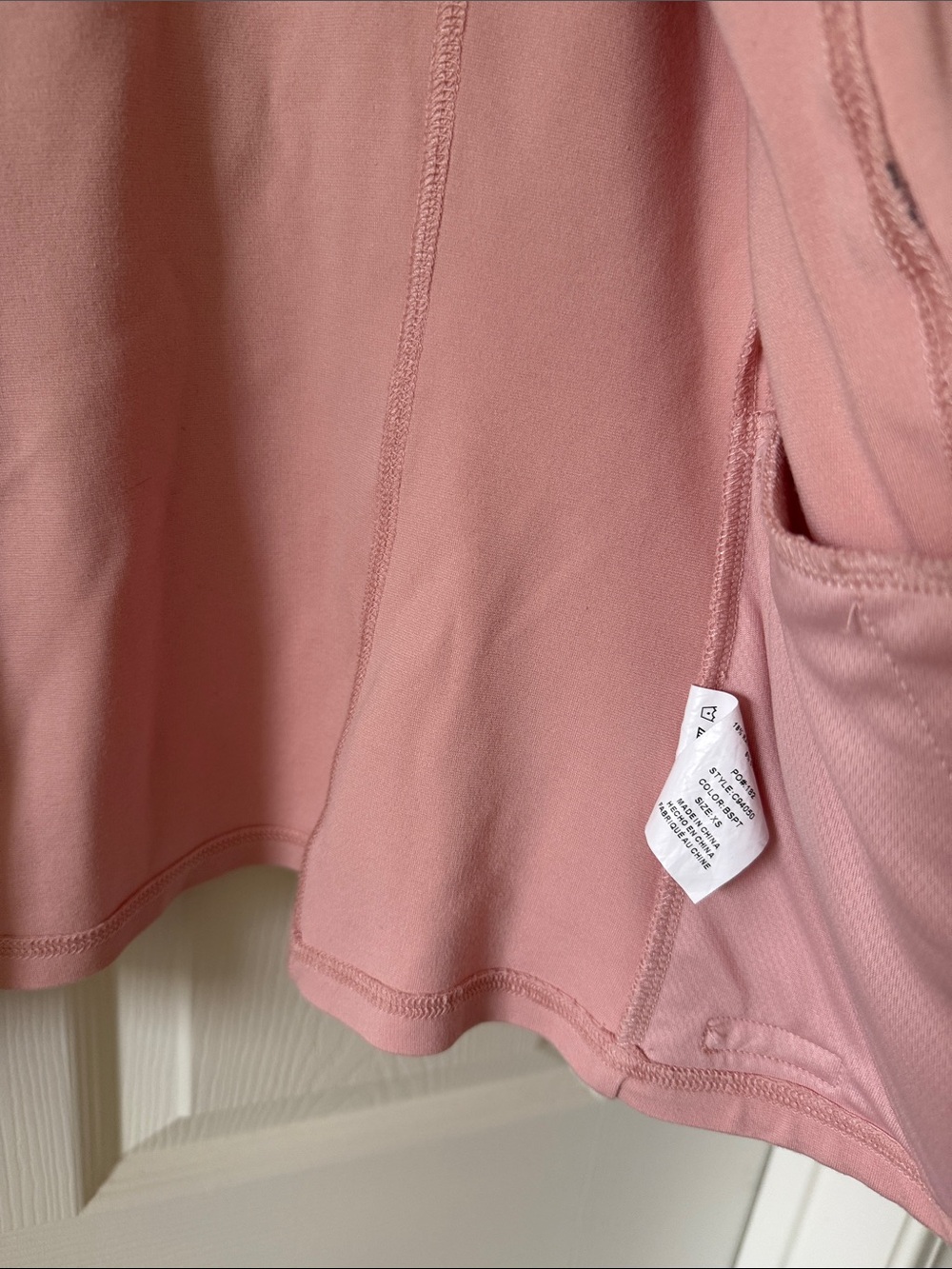 Jaanuu Women's Dusty Pink Utility Zip Jacket - Picture 8 of 8
